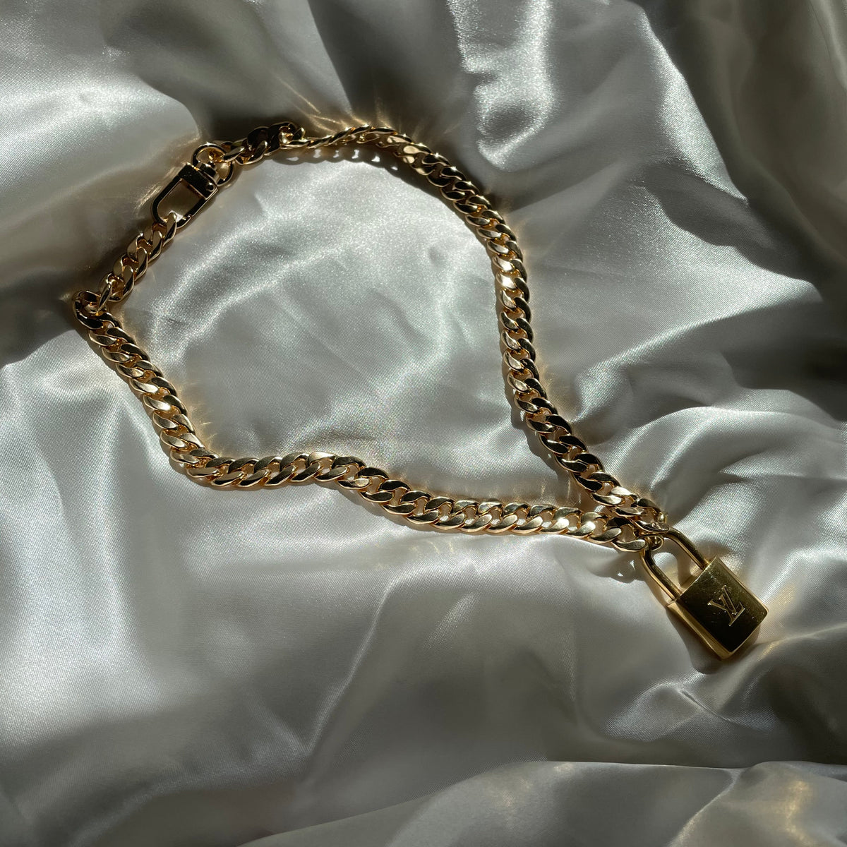 Rework Vintage Louis Vuitton Lock on Necklace (No Key) – Relic the Label