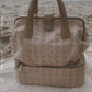 Chanel Travel Bag W/ Zippered Shoe Compartment
