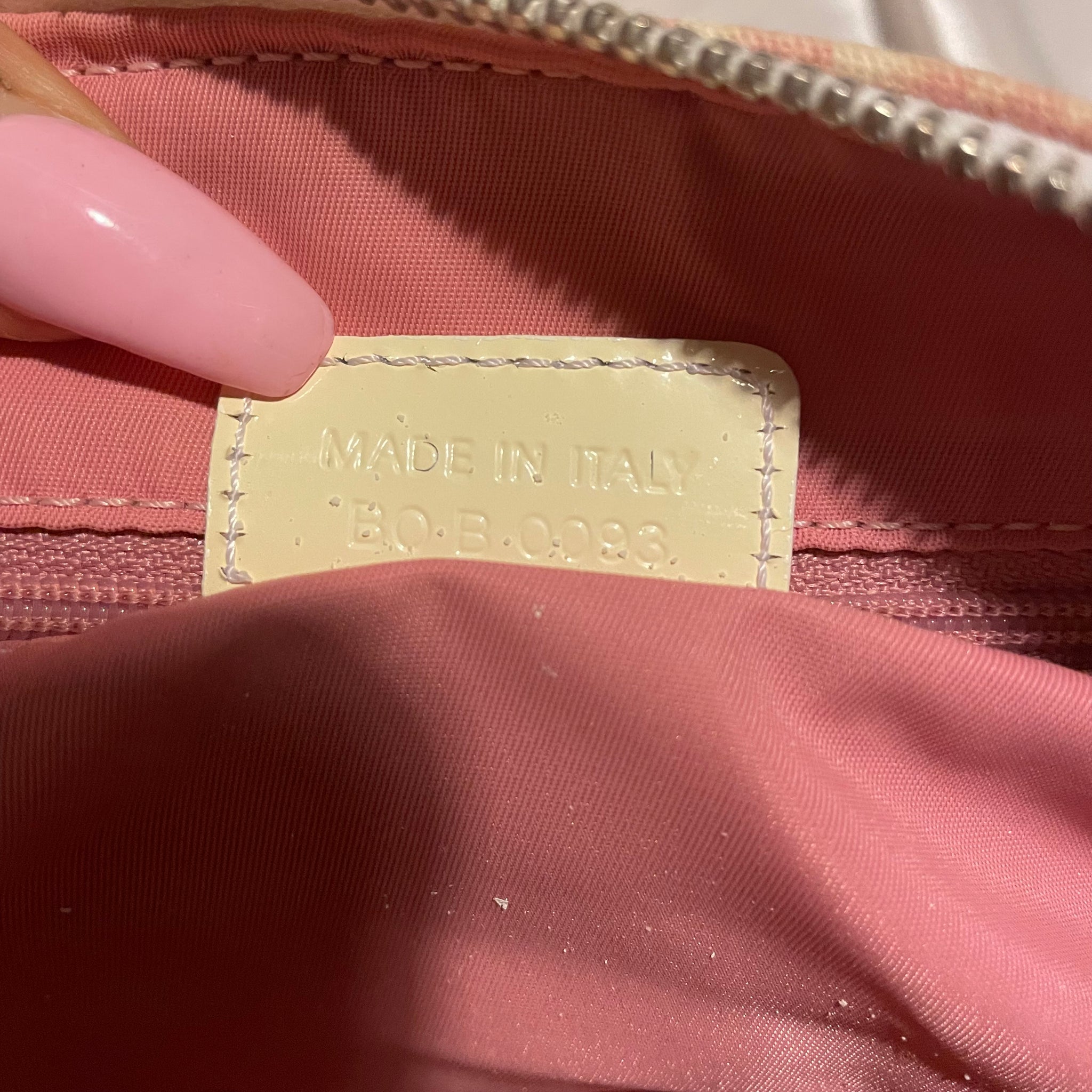 Christian Dior 2000s Dark Pink Trotter Handbag · INTO