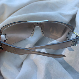 Authentic Dior Airspeed Shield Sunglasses - Shop Vanilla Vintage