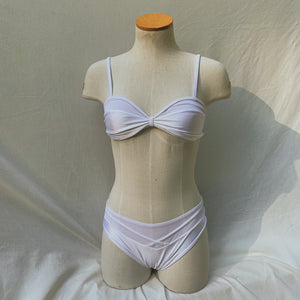 'Maura' Vintage Deadstock 90s Sheer Inset Bikini (S/M) - Shop Vanilla Vintage