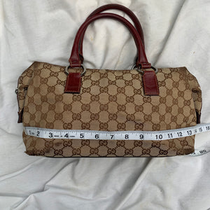 Gucci, Bags, Vintage Gucci Speedy Suede Handbag