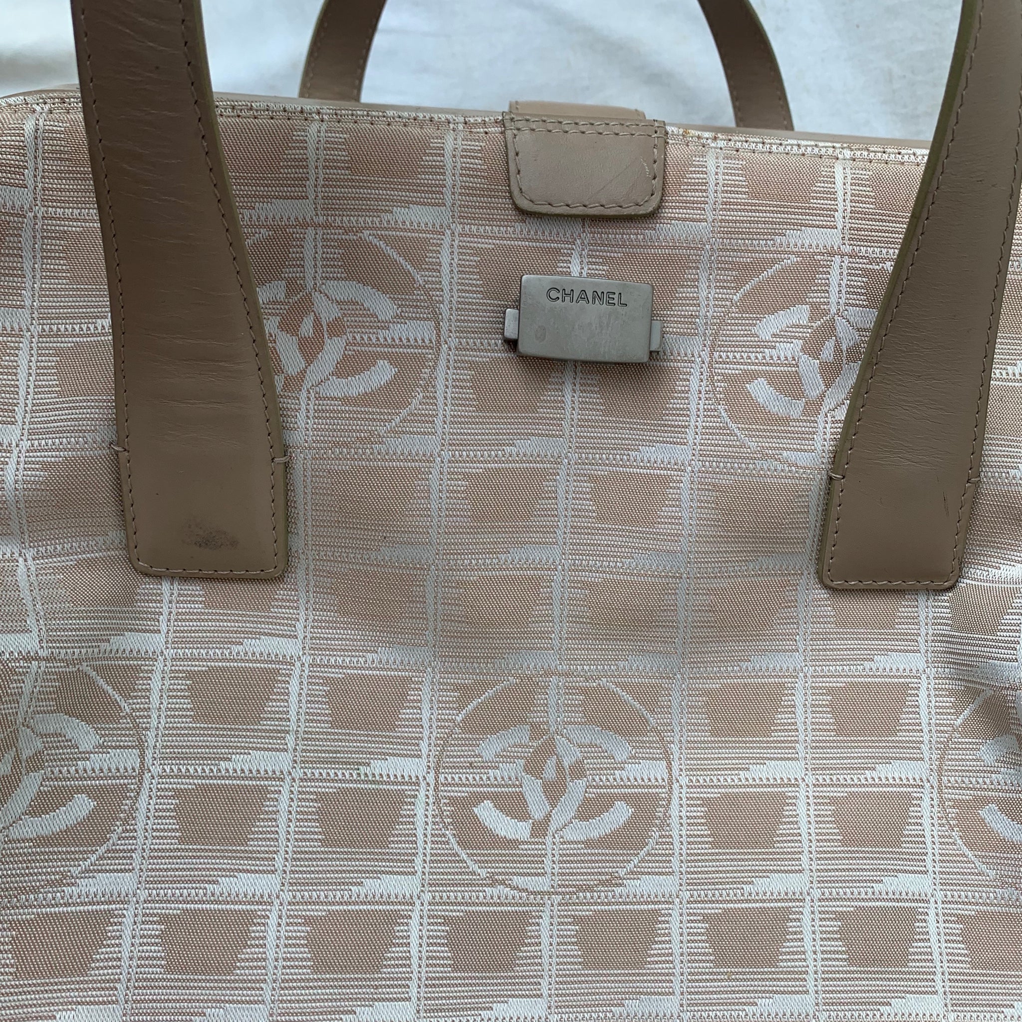 Chanel Travel Bag W/ Zippered Shoe Compartment - Shop Vanilla Vintage