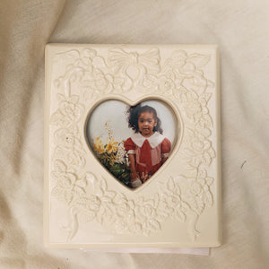 Ornate Heart-Shaped Cherub Picture Frame - Shop Vanilla Vintage