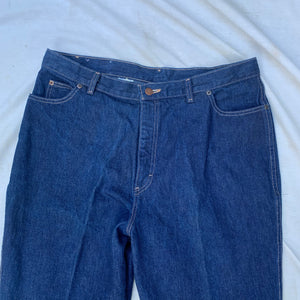 Vintage 70s Calvin Klein Dark Wash Straight Leg Jeans (12/14) (NWT)