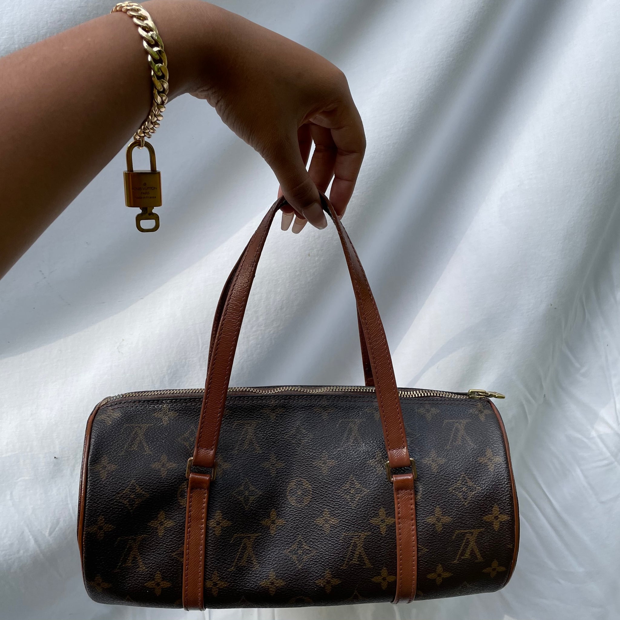 Louis Vuitton Monogram Papillion 30 Handbag (Refurbished)