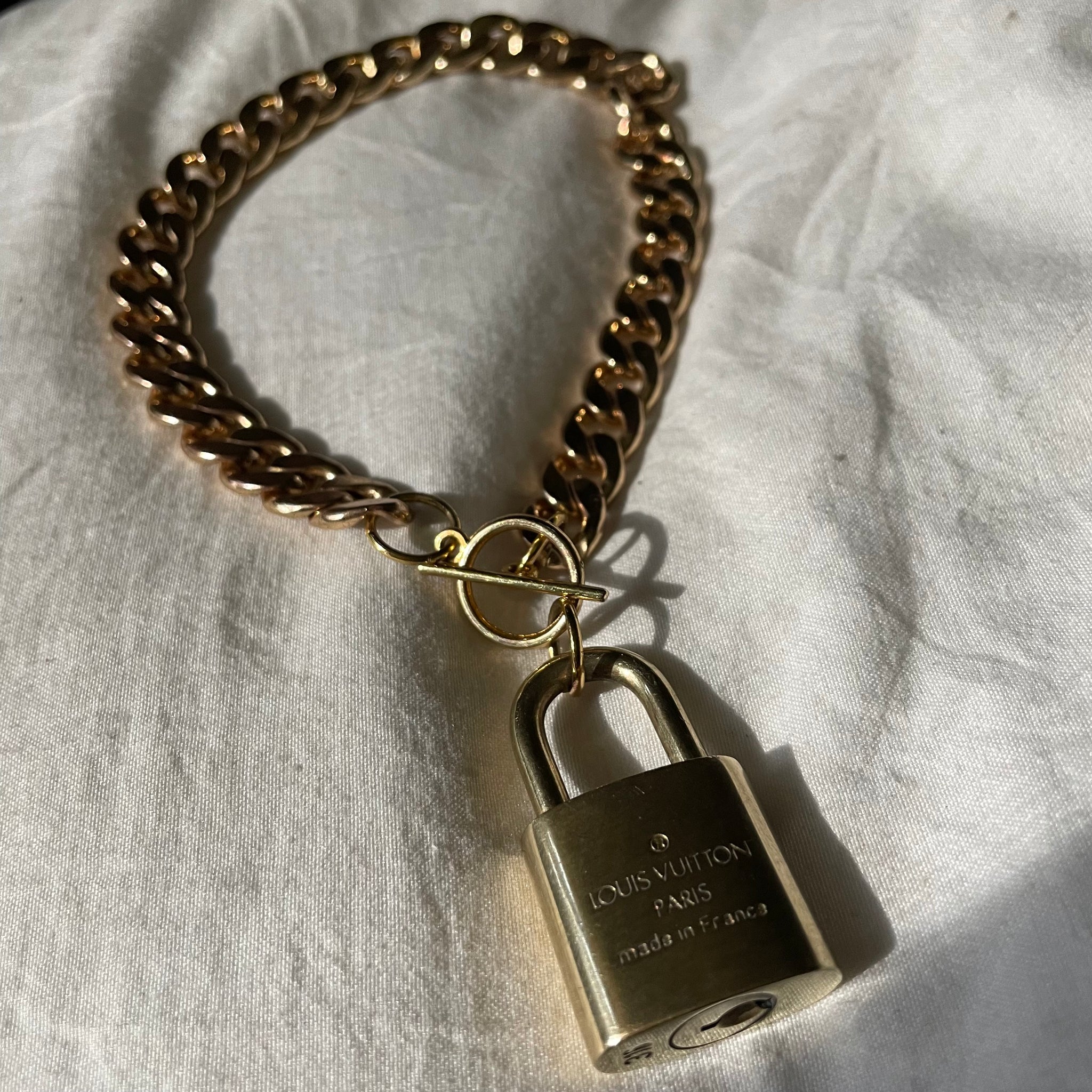 Louis Vuitton, Jewelry, Lv Lock And Key Necklace 32