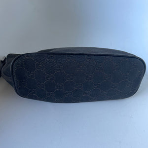Gucci GG Canvas Web Pochette - Black Mini Bags, Handbags - GUC1365826