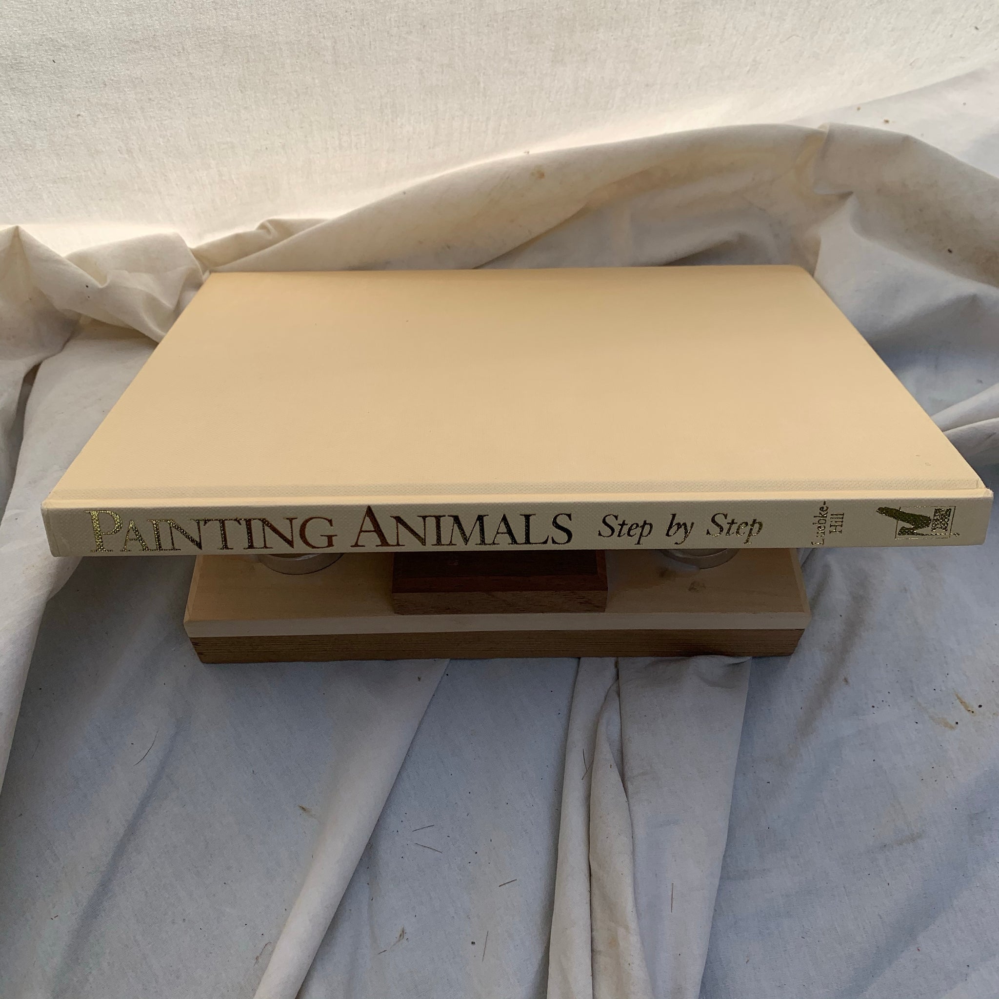 Vintage Coffee Table Book - "Painting Animals Step-By-Step" (1992) - Shop Vanilla Vintage