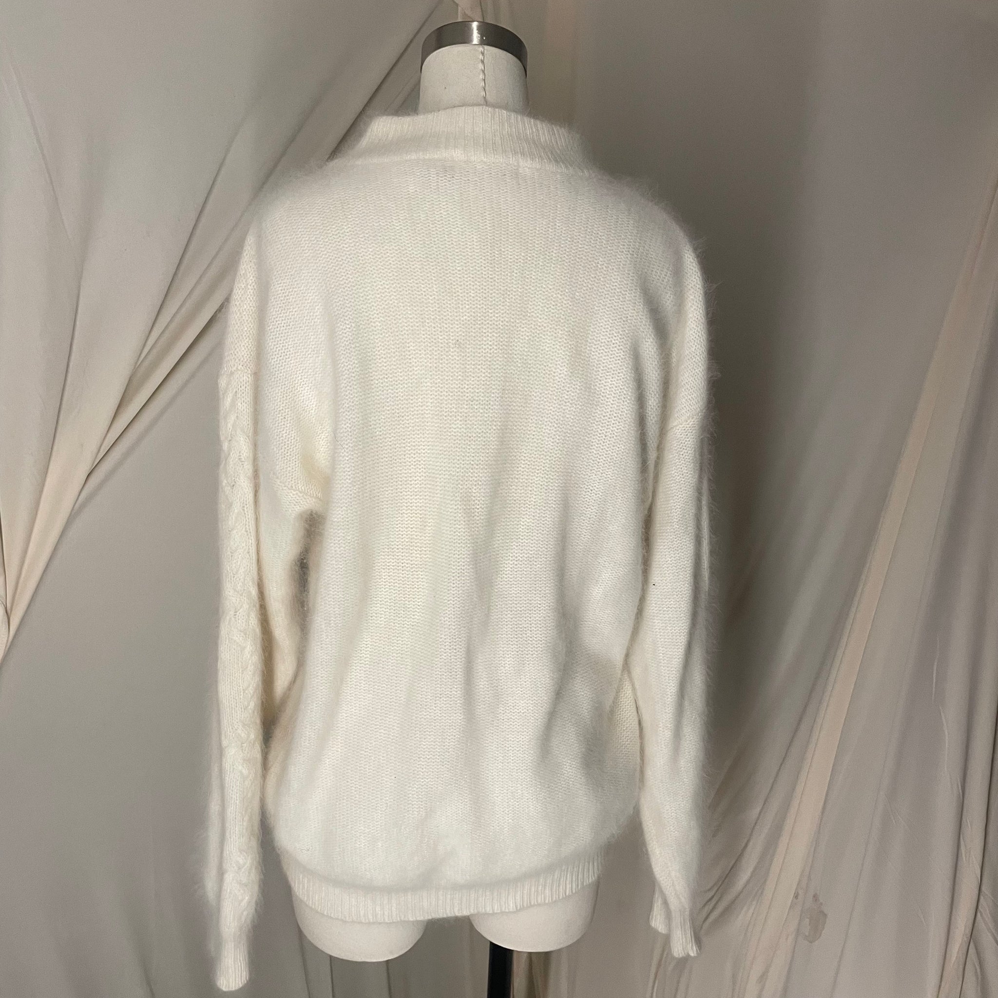 'Mari' Fuzzy Mohair Sweater (M-XL)