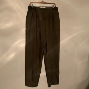 ‘Kameron’ Olive Green High-waisted Pant (L/XL/12)